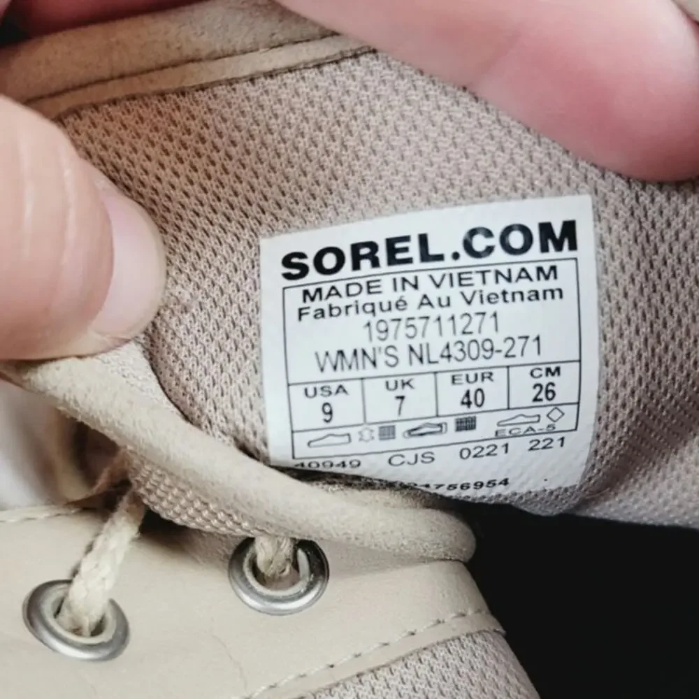 Sorel excellent pre